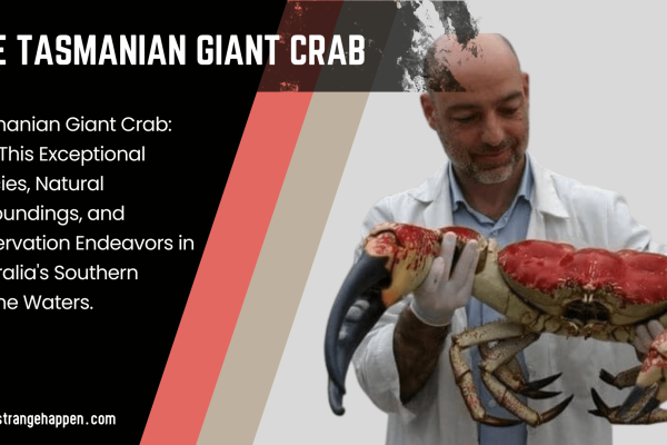 Tasmanian Giant Crab The Tasmanian Giant Crab Image