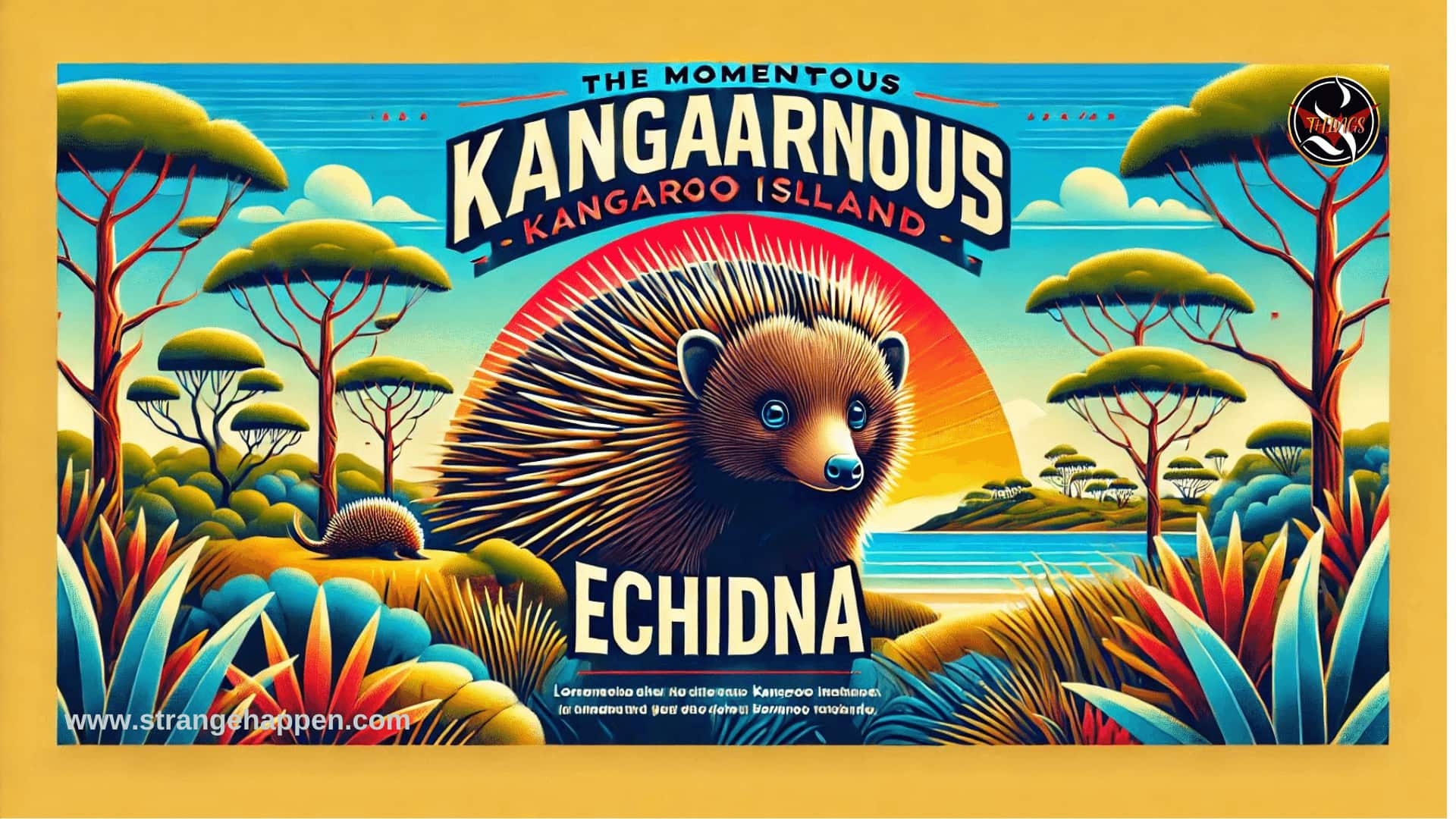 The Momentous Kangaroo Island Echidna