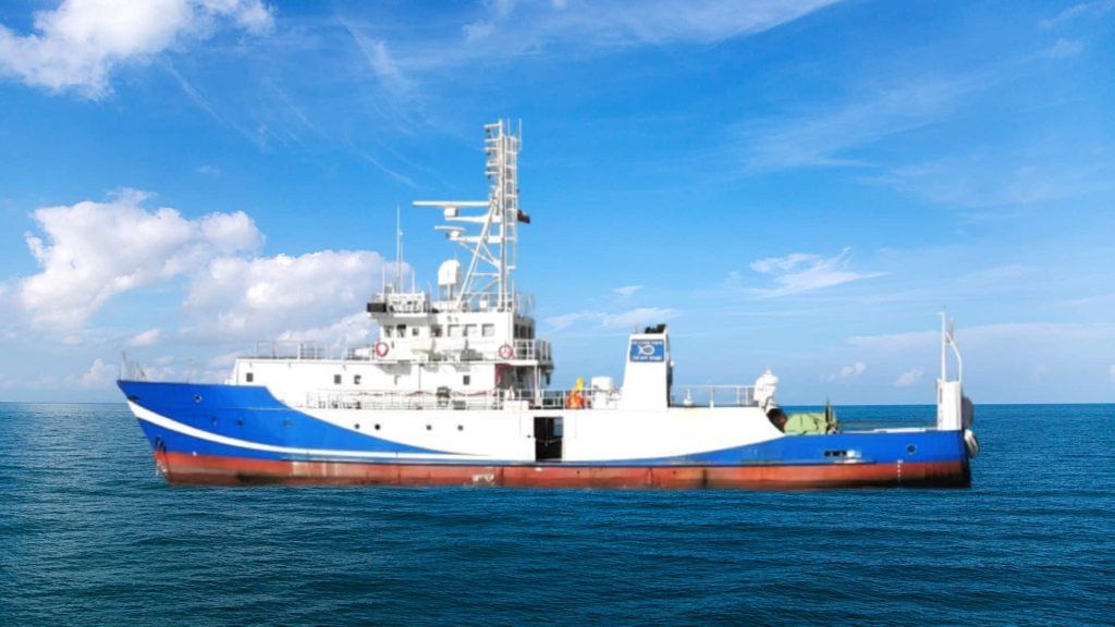 R/V Abate Molina research vessel used during the 2023 IDOOS Expedition