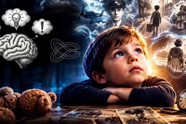 Children Who Remember Past Lives surrounded by strange past-life memories
