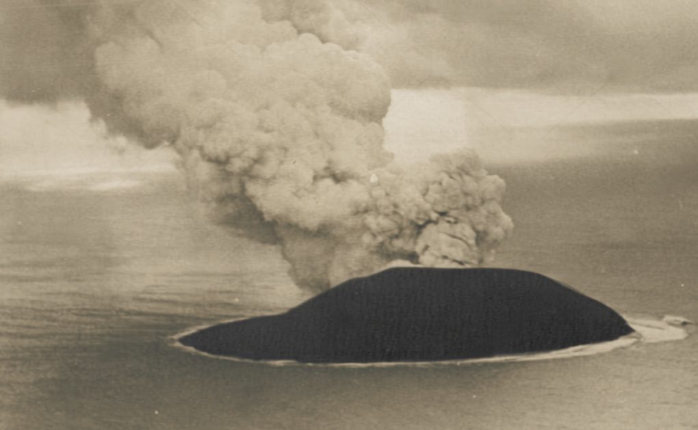 Why Is Surtsey Island Forbidden? Surtsey Island forming during the 1963 volcanic eruption